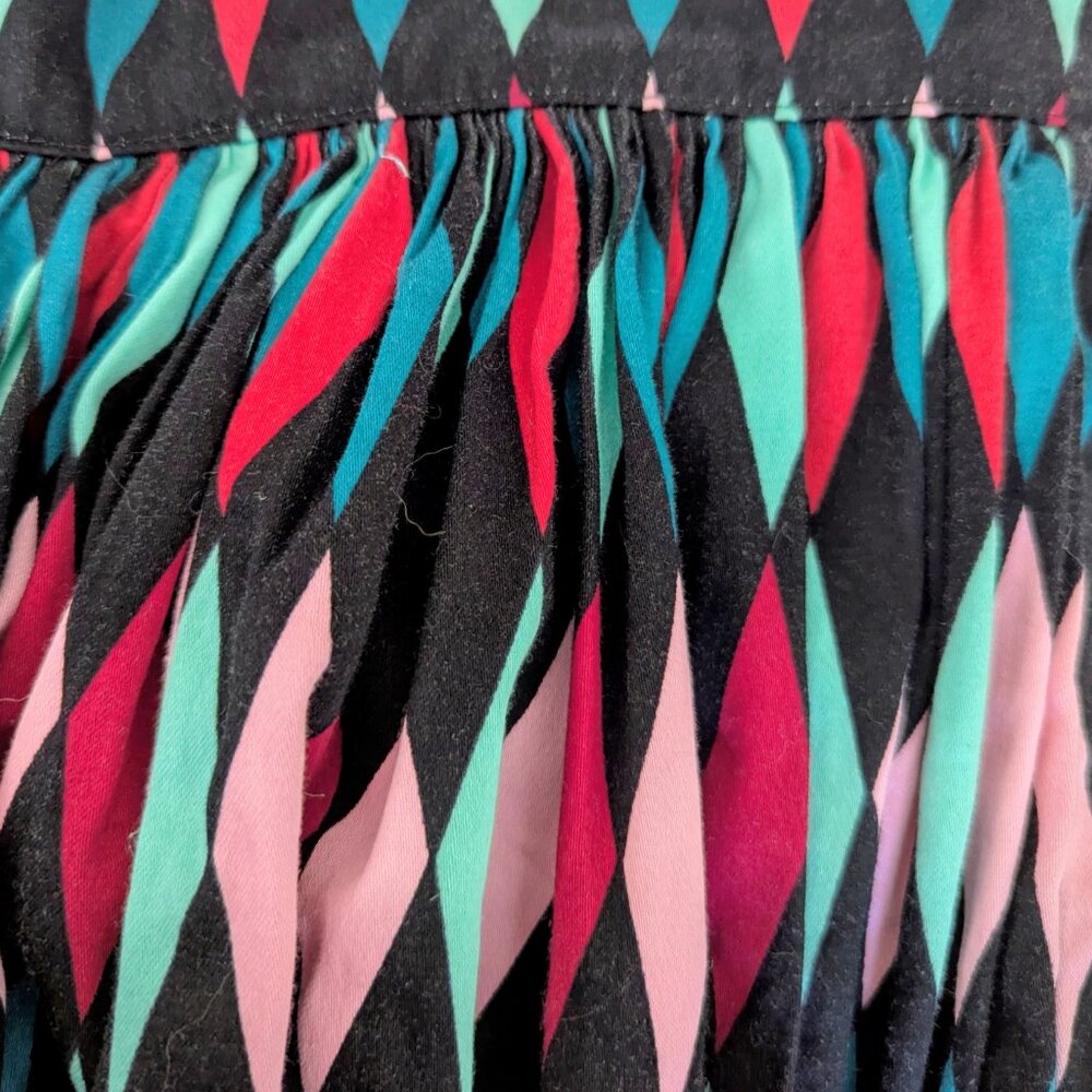 Pin Up Couture-Courure For Everybody Harlequin Circle Skirt Size 3X Like New - Picture 10 of 13